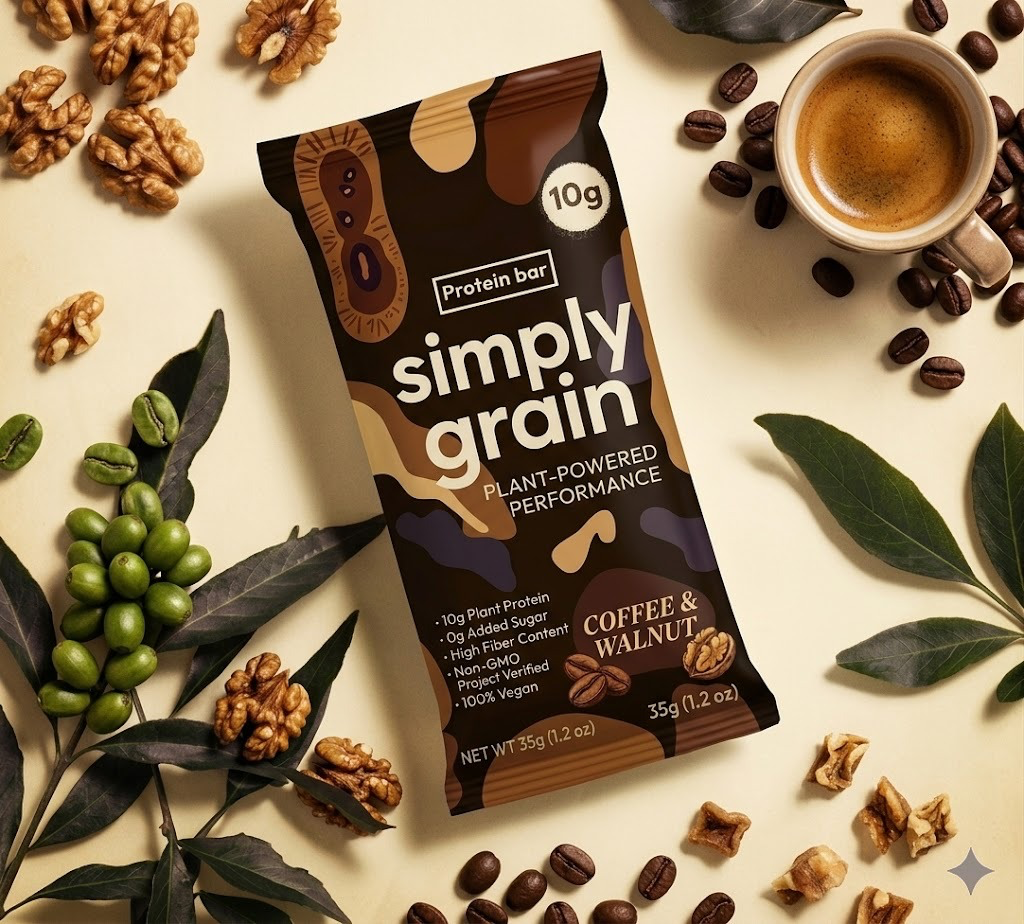 Coffee & Walnut Protein Bar