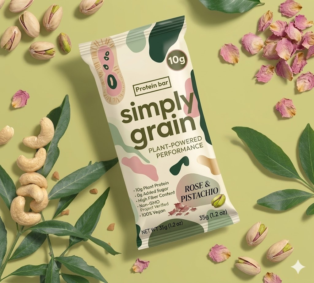 Rose & Pistachio Protein Bar