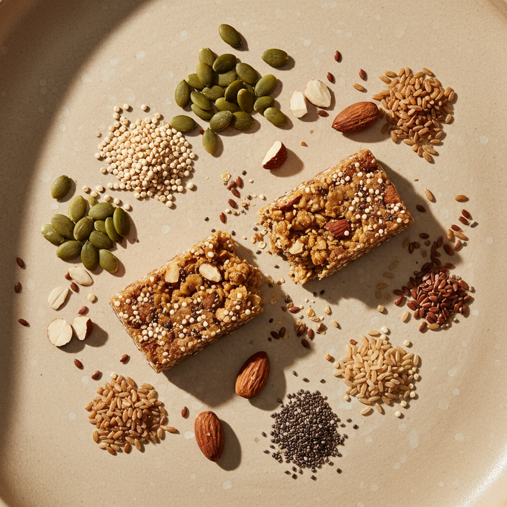 Simply Grsin Benefits of Grains Ingredient Flat-Lay