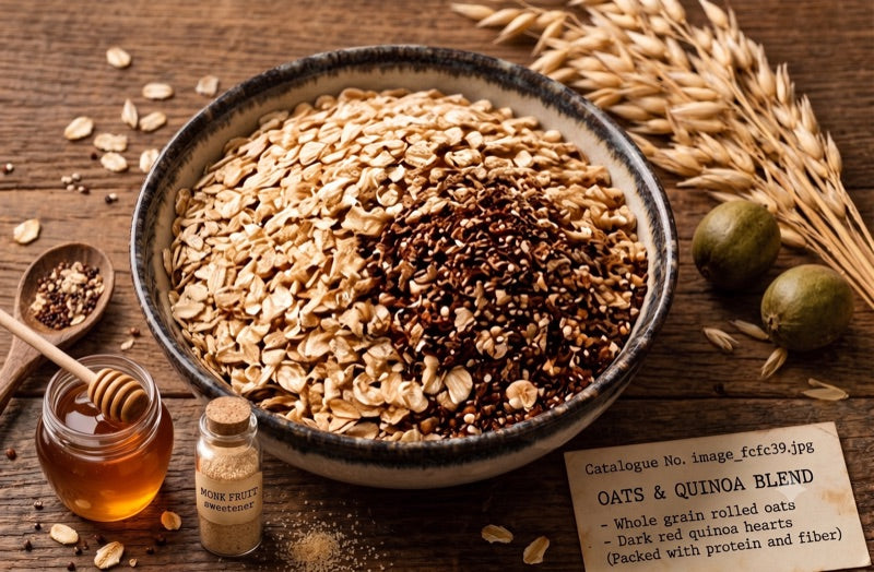 Quinoa and oats