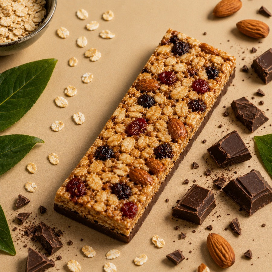 Chocolate Oat Bundle unwrapped
